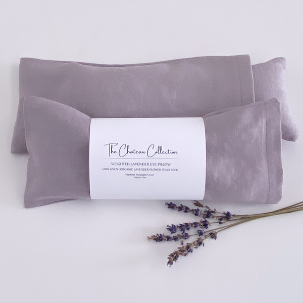 Weighted Lavender Eye Pillow – The Chateau Collection