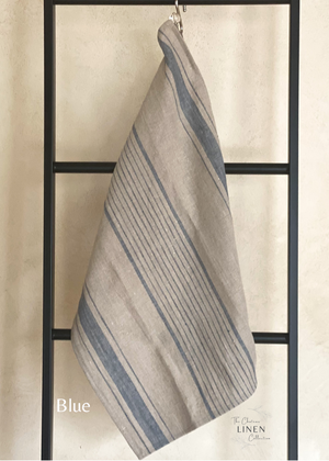 Open image in slideshow, French Striped Linen Tea Towels
